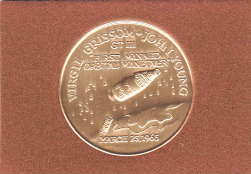 Gemini 3 Commemorative Coin