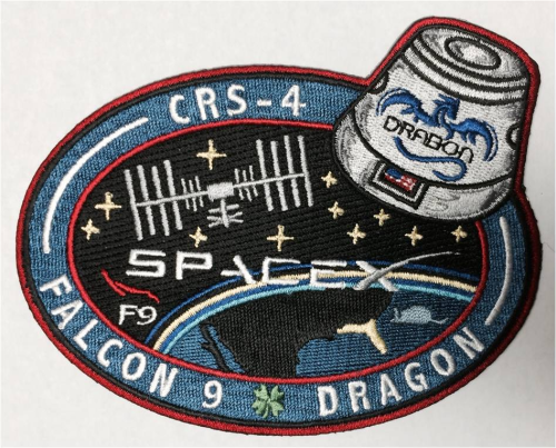 CRS-4 SpaceX Mission Patch