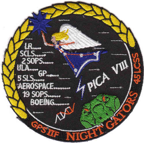 GPS IIF-8 Mission - SPICA Satellite Patch