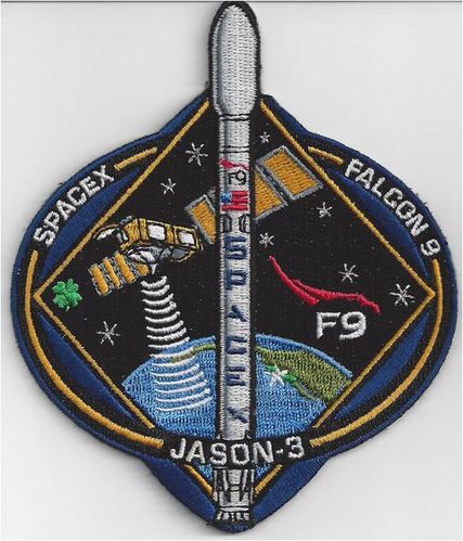 Jason-3 SpaceX Mission Patch
