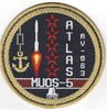 MUOS-5 Mission. LV patch  5th SLS