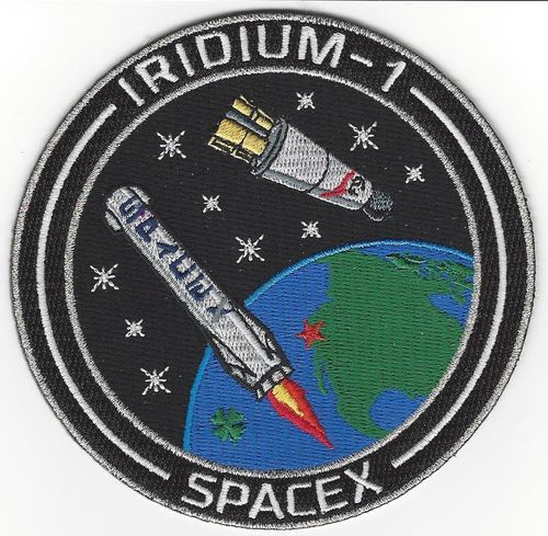 IRIDIUM-1 SpaceX  Mission Patch