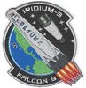 SpaceX IRIDIUM-3 NEXT Mission Patch