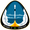 SpaceX Es'hail-2 Mission Patch