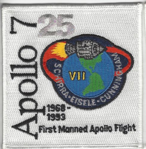 Apollo 7 25th Anniversary Patch