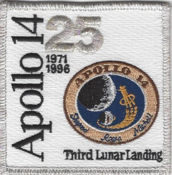 Apollo 14 25th Anniversary Patch