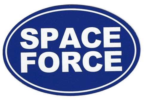 Space Force Auto Magnet