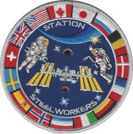 ISS Steelworkers Patch