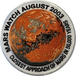 Mars Watch August 2003 Patch