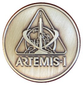 Artemis I Challenge Coin