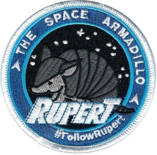 Rupert the Space Armadillo Patch
