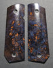 SOLD  Stabilized dyed Maple burl, bobtail cut