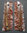 Full size 1911, resin cast pine cone with coral pieces