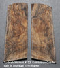 Turkish Walnut #133, Exhibition Grade, can fit any size 1911 frame, $285 base price
