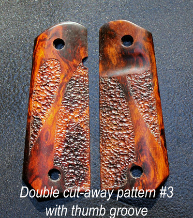 Double cut-away pattern #3 with thumb groove\\n\\n01/21/2016 10:57 AM