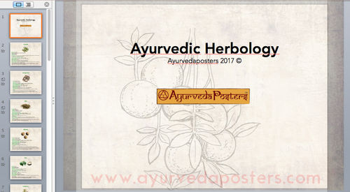 Ayurvedic Herbology Power Point