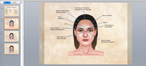 Facial Diagnosis Power Point Presentation