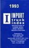 1993 Import Truck Index back issue