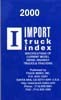 2000 Import Truck Index back issue