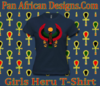 Girls Navy Blue Heru T-Shirt