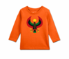 Toddler Tangerine Long Sleeve Heru T-Shirt