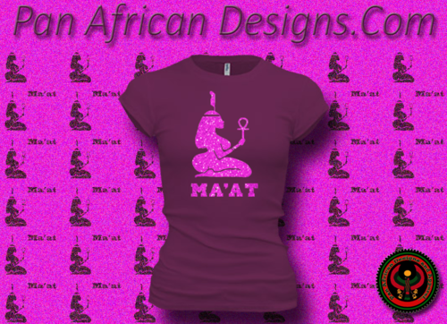 Women's Current and Pink Maat T-Shirts with Glitter