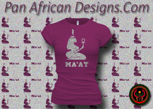 Women's Current and Silver Maat T-Shirts with Glitter