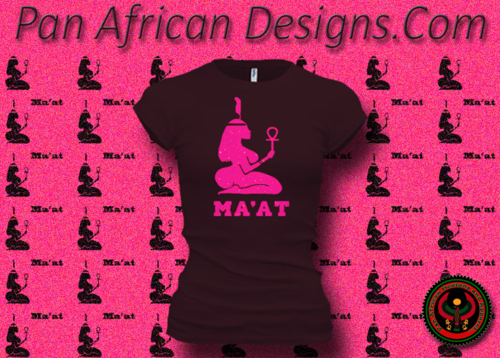 Women's Plum and Hot Pink Maat T-Shirts with Glitter