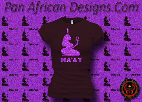 Women's Plum and Purple Maat T-Shirts with Glitter