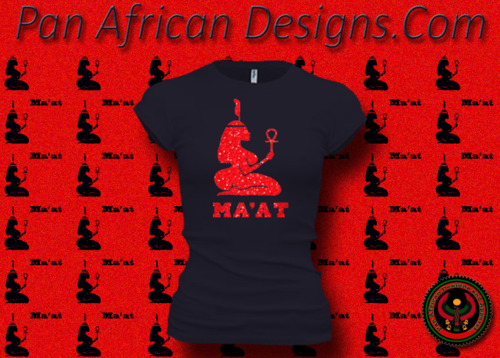 Women's Midnight Blue and Red Maat T-Shirts with Glitter