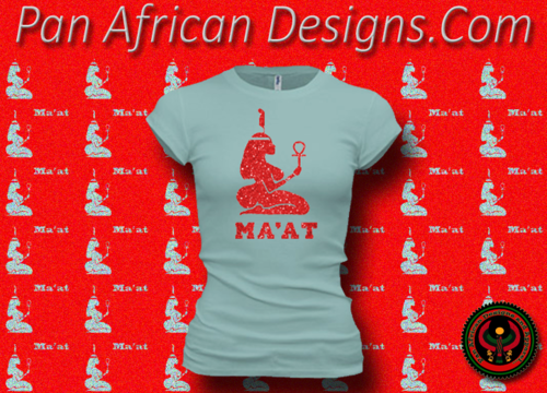 Women's Seafoam and Red Maat T-Shirts with Glitter