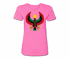 Women's Hot Pink Heru Regular Fit T-Shirt
