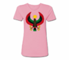 Women's Pink Heru Regular Fit T-Shirt