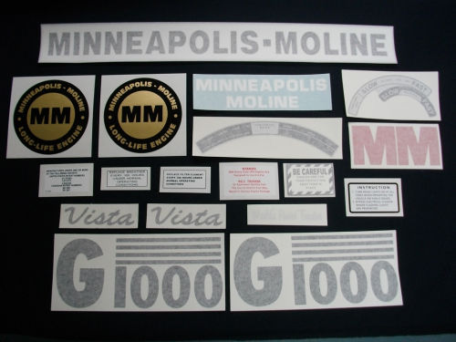 Minneapolis Moline G1000 Vista