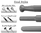 TCT Heavy Duty Stone Carving Chisels