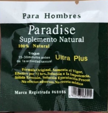 Paradise Ultra 20 PACKS / 20 PILLS