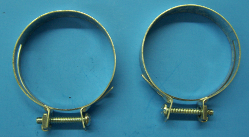 1957 Gas Tank Filler Pipe Hose Clamps