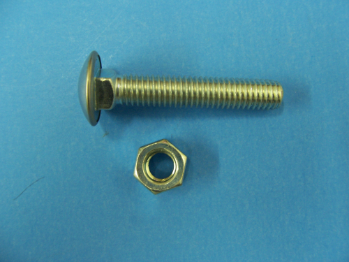 1955 Bumper Bolt (Stainless/Capped)