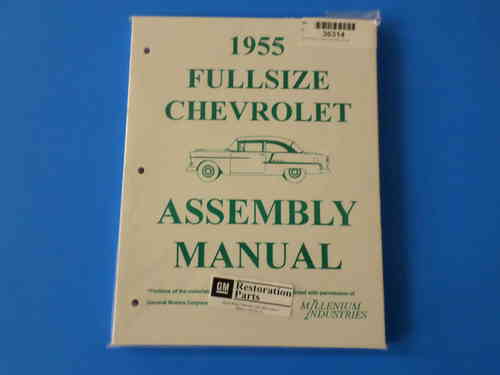 1955 Chevrolet Full Size Assembly Manual