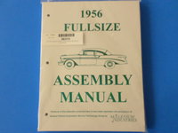 1956 Full Size Chevrolet Assembly Manual