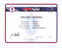 JMC® Certificates