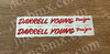 JMC® Darrell Young Fork Decals