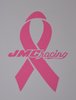 Pink JMC® Racing with Pink Ribbon Decal