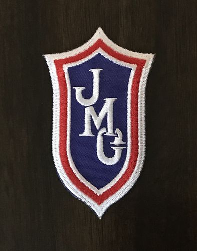 JMC® 3in. Shield Logo Iron-On Patch