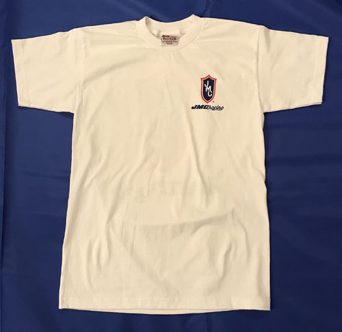 White JMC ® Racing T-Shirt - 2XL