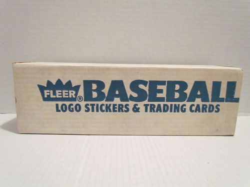 1987 Fleer Baseball Factory Set (No Seal)