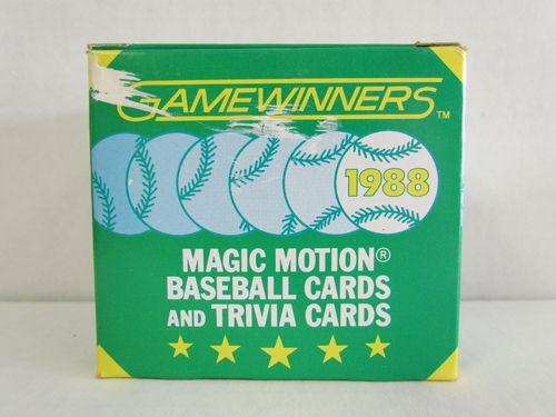 1988 Sportflics Gamewinners Baseball Set