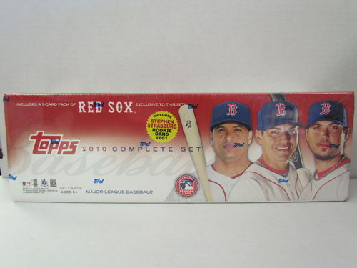 2010 Topps Baseball (Boston Red Sox) Factory Set