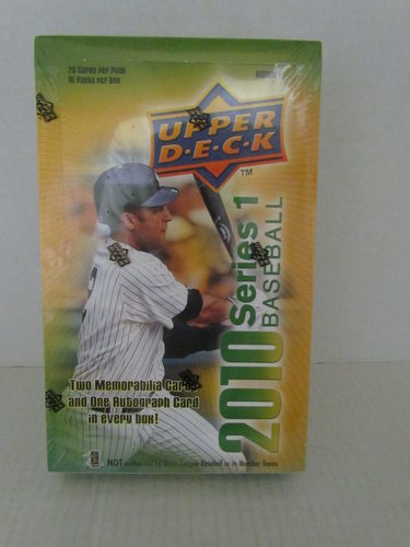 2010 Upper Deck Series 1 Baseball Hobby Box