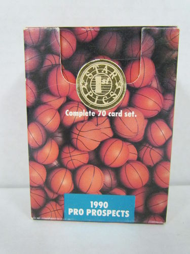 1990 Star Pics Pro Prospects Basketball Factory Set